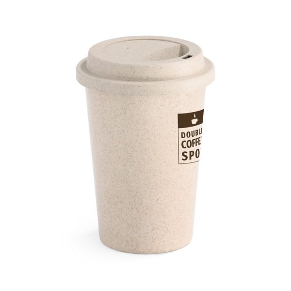 TISANA. Copo para viagem em fibra de bambu (60%) e PP (40%) 450 mL - 94636 - Imagem 3