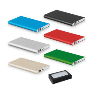 COULOMB 4.0. Bateria portátil slim em alumínio 4.000 mAh - 57344