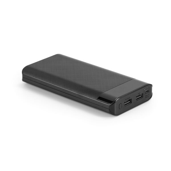 RAMAN BK. Bateria portátil em ABS com LED 16.000 nAh - 57905 - Imagem 2