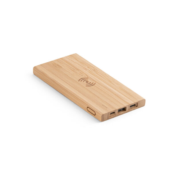 FITCH ECO. Bateria portátil em bambu 5.000 mAh - 57909 - Imagem 3