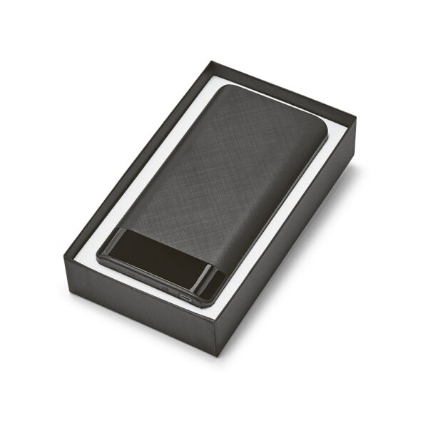 RAMAN BK. Bateria portátil em ABS com LED 16.000 nAh - 57905 - Imagem 4