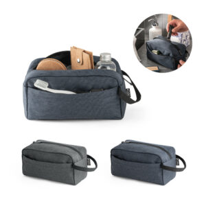 REPURPOSE BAG. Bolsa de cosméticos em 600D poliéster reciclado - 92078