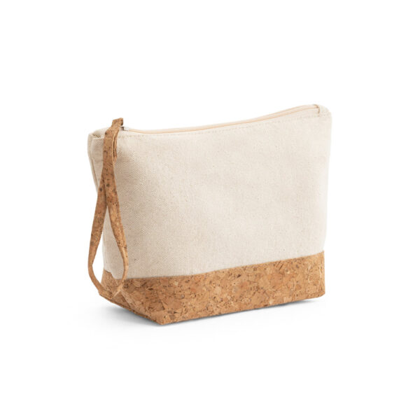 BLANCHETT. Bolsa de cosméticos em 100% de algodão e cortiça (280 g/m²) - 92735 - Imagem 3