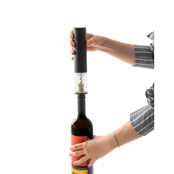 WINERY. Conjunto de saca rolhas elétrico e acessórios em ABS e TPE - 94248 - Imagem 6