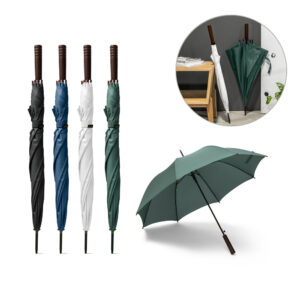 APOLO. Guarda-chuva em 100% poliéster reciclado pongee 190T com abertura automática - 99149