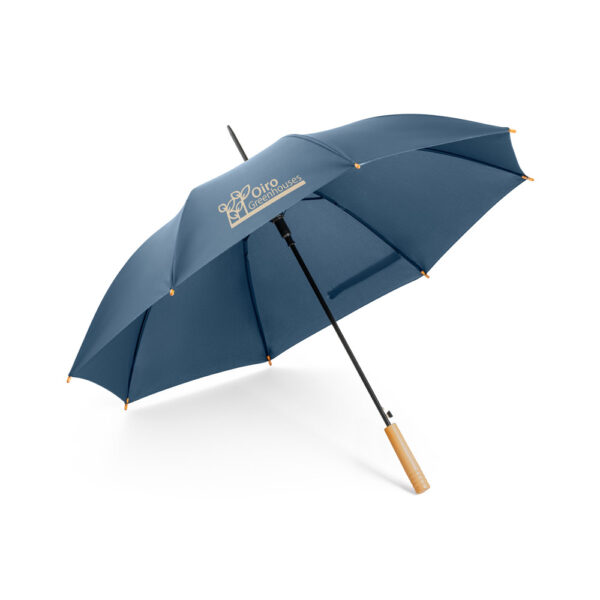 APOLO. Guarda-chuva em 100% poliéster reciclado pongee 190T com abertura automática - 99149 - Imagem 2