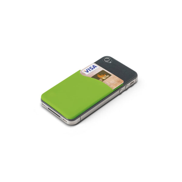 SHELLEY. Porta cartões para celular em silicone - 93320 - Imagem 2