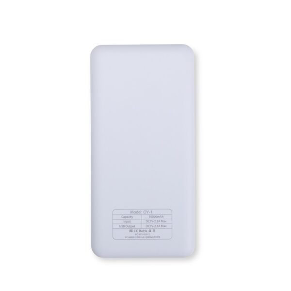 Power Bank 10.000mAh com Indicador LED - 08188 - Imagem 4