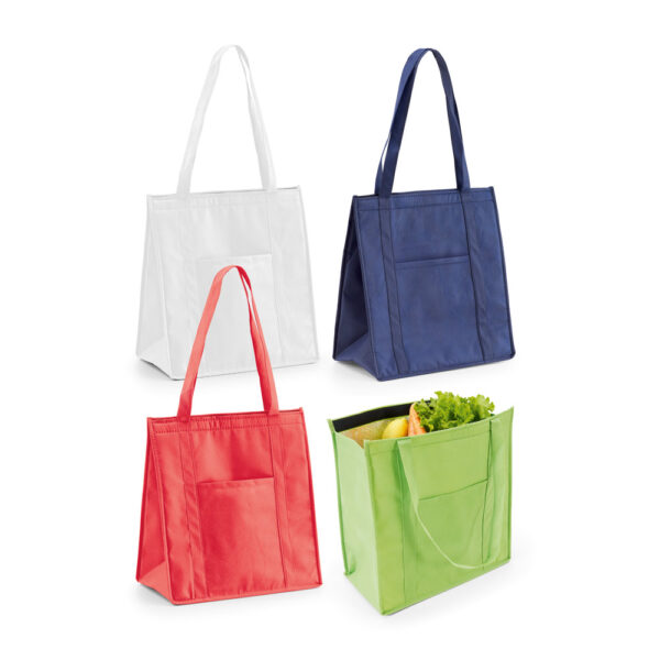 ROTTERDAM. Cooler. Sacola térmica 10 L em non-woven (80 g/m²) - 98410
