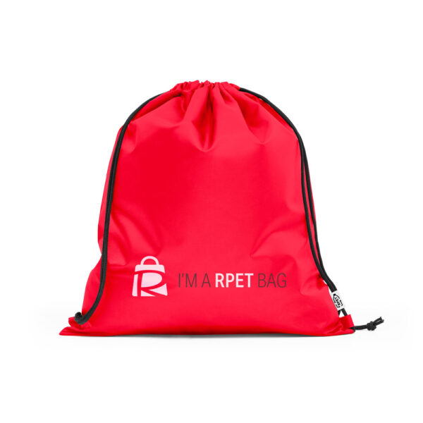PEMBA. Sacola tipo mochila em poliéster reciclado 190T (100% rPET) - 92931 - Imagem 4