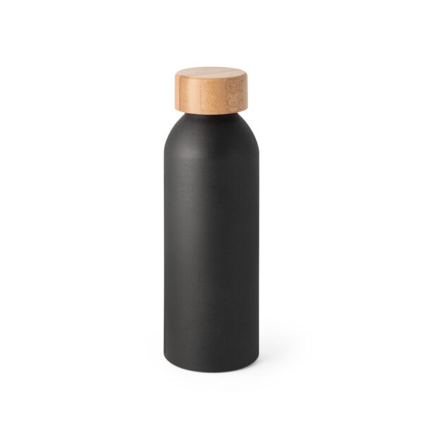 QUETA. Squeeze de alumínio com tampa em bambu 550 mL - 94250 - Imagem 9