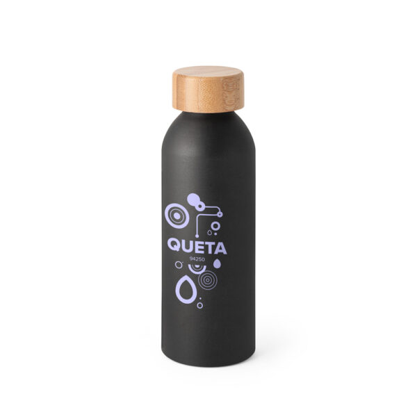 QUETA. Squeeze de alumínio com tampa em bambu 550 mL - 94250 - Imagem 10