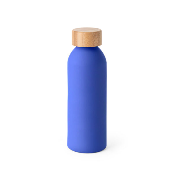 QUETA SOFT. Squeeze em alumínio com tampa em bambu 550 mL - 94256 - Imagem 4