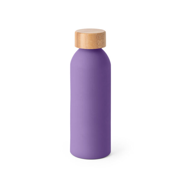 QUETA SOFT. Squeeze em alumínio com tampa em bambu 550 mL - 94256 - Imagem 6