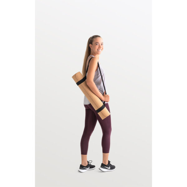 GERES. Tapete de exercício para yoga em cortiça e TPE com espessura até 3,7 mm - 98138 - Imagem 7