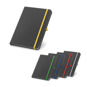 CORBIN. Caderno A5 em c.sintético com páginas pautadas - 93717