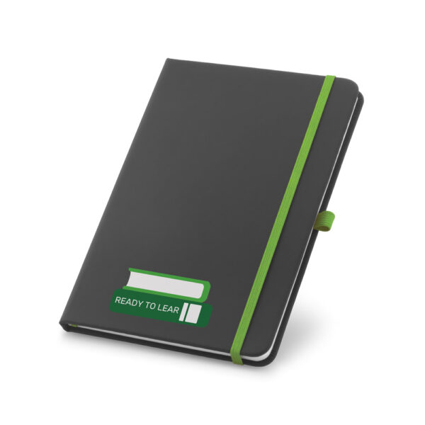 CORBIN. Caderno A5 em c.sintético com páginas pautadas - 93717 - Imagem 4