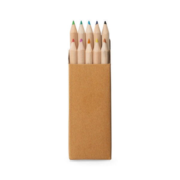 CRAFTI. Caixa de cartão com 10 mini lápis de cor - 51931 - Imagem 4