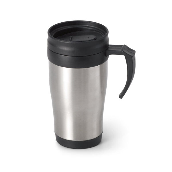 NOAH. Caneca para viagem em aço inox e PP 420 mL - 94608 - Imagem 2