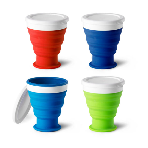 MODRIC L. Copo de viagem em silicone e PP 400 mL - 94695