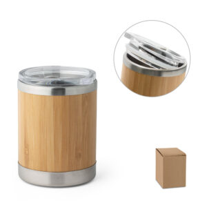LYCKA. Copo em bambu e aço inox 350 mL - 94761
