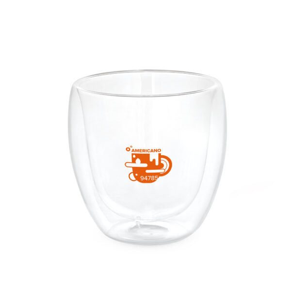 AMERICANO. Copo em vidro isotérmico 220 mL - 94785 - Imagem 3