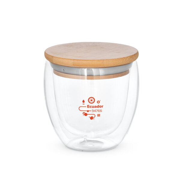 ECUADOR 250. Copo térmico de viagem em vidro borossilicato 250 mL - 94766 - Imagem 3