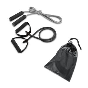 BRADY. Kit fitness composto por elástico e corda de pular - 98086