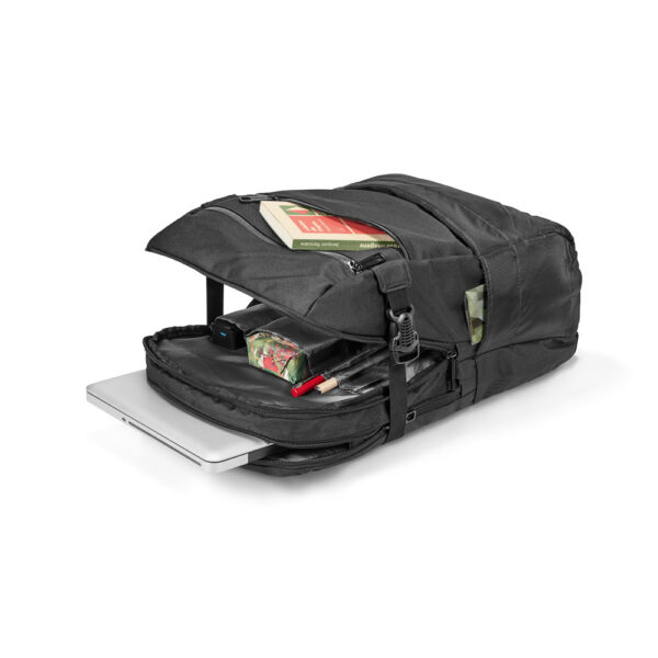 ZIPPERS BPACK. Mochila para notebook 15.6'' em 840D jacquard e 300D - 92280 - Imagem 4