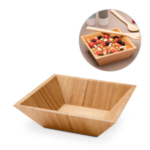 PEPPER. Saladeira em bambu em formato quadrado - 93968