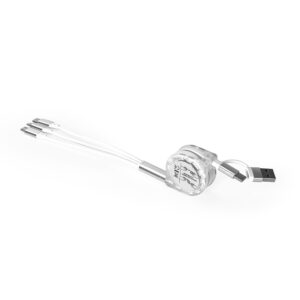 Cabo USB Retrátil 3 em 1 - E@10338A