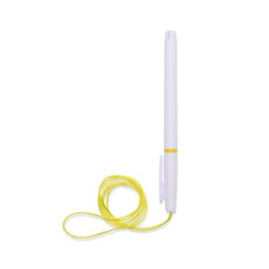 Caneta Plástica Com Cordão - 01092