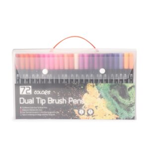 Kit Canetinhas Ponta Dupla 72 Cores - 08332B-72