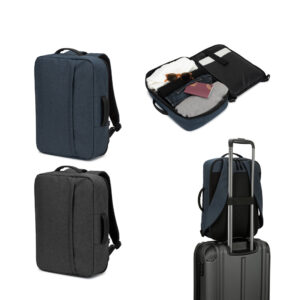 NIAMEY. Mochila para notebook 15.6" em poliéster reciclado 300D de alta densidade 15 L - 92572